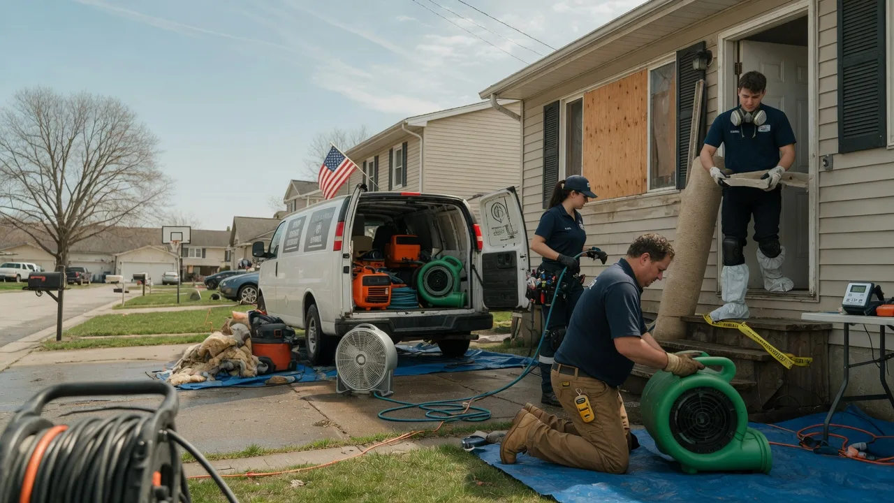 Water Damage Restoration in Hunker, PA near me